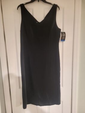 David Warren vintage sleeveless dress NWT